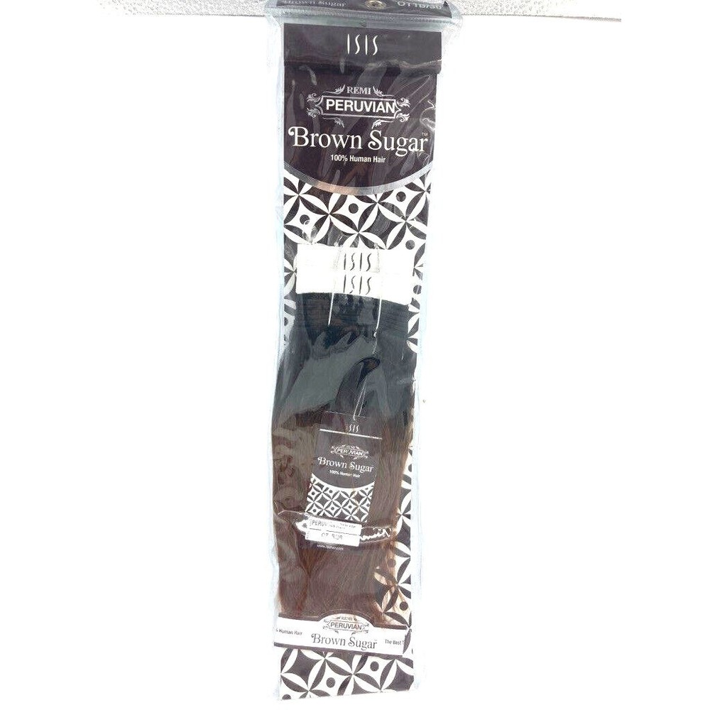 Peruvian Remi Brown Sugar 10" 100% Human Hair Weave Extension OT1B/30